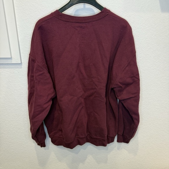 Harry Potter Fawkes Gryffindor Ugly Christmas Sweater XL Maroon Crewneck - Picture 4 of 5